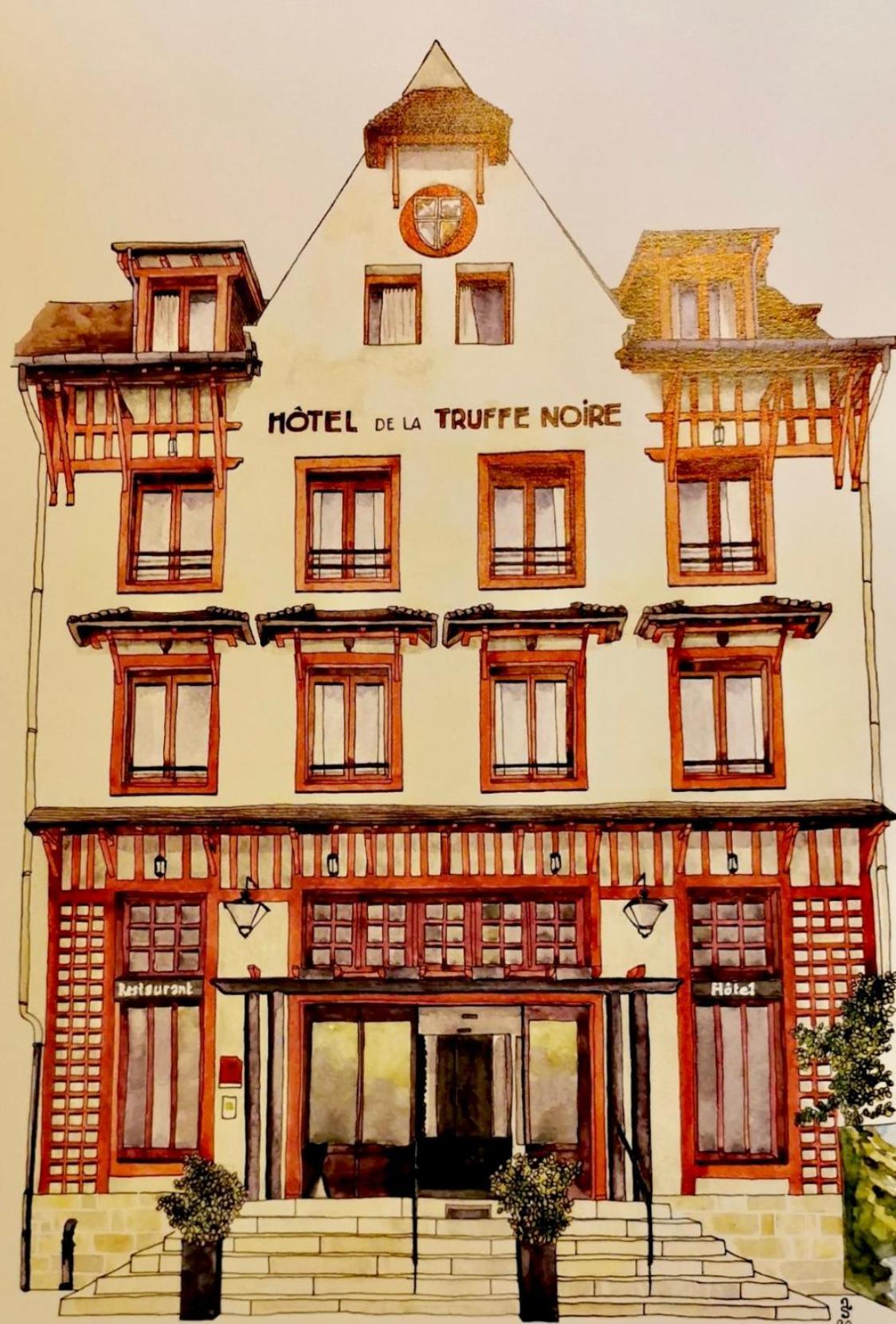 Hotel La Truffe Noire Brive-la-Gaillarde Exterior foto